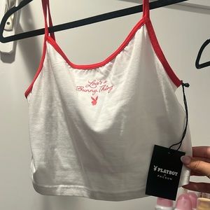 Playboy tank: brand new with tags.